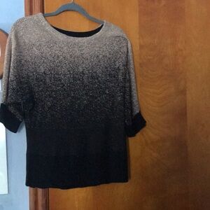 Two tone sparkle top